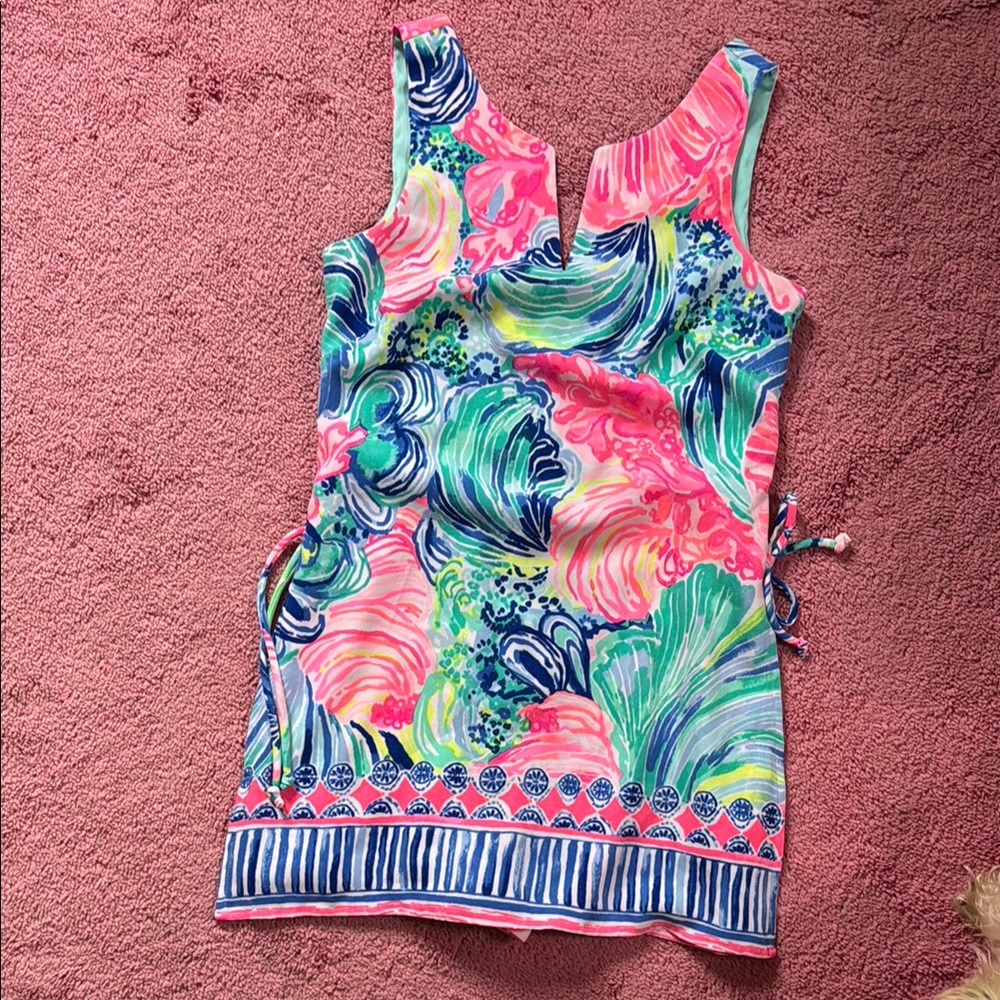 Lilly Pulitzer dress romper EUC!